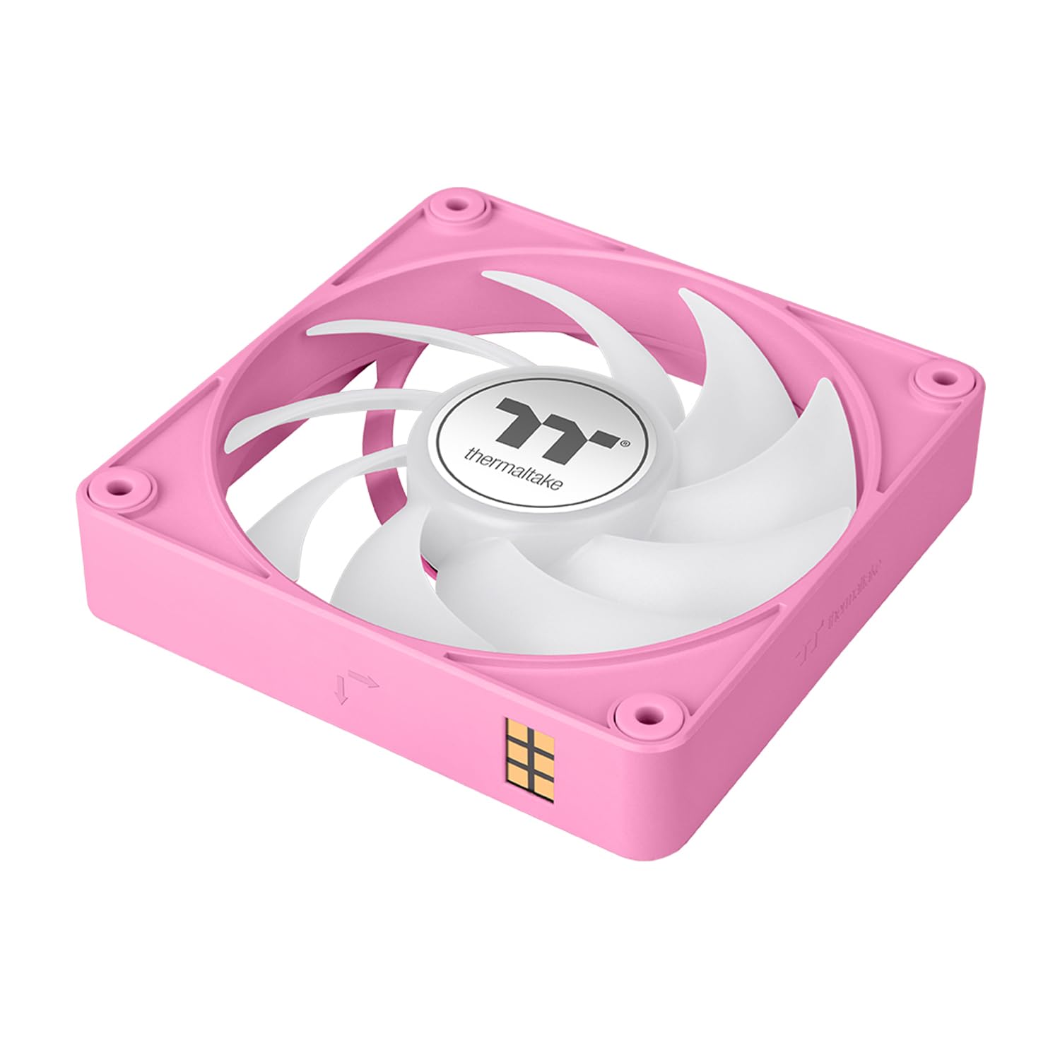 Thermaltake CT120 EX Reverse ARGB Sync PC Ventola di raffreddamento per PC, 500 ~ 2000 RPM, 5 V Mobo Sync, 16,8 milioni di colori 9 LED, connettori MagForce 2.0, cuscinetto idraulico, rosa bolle