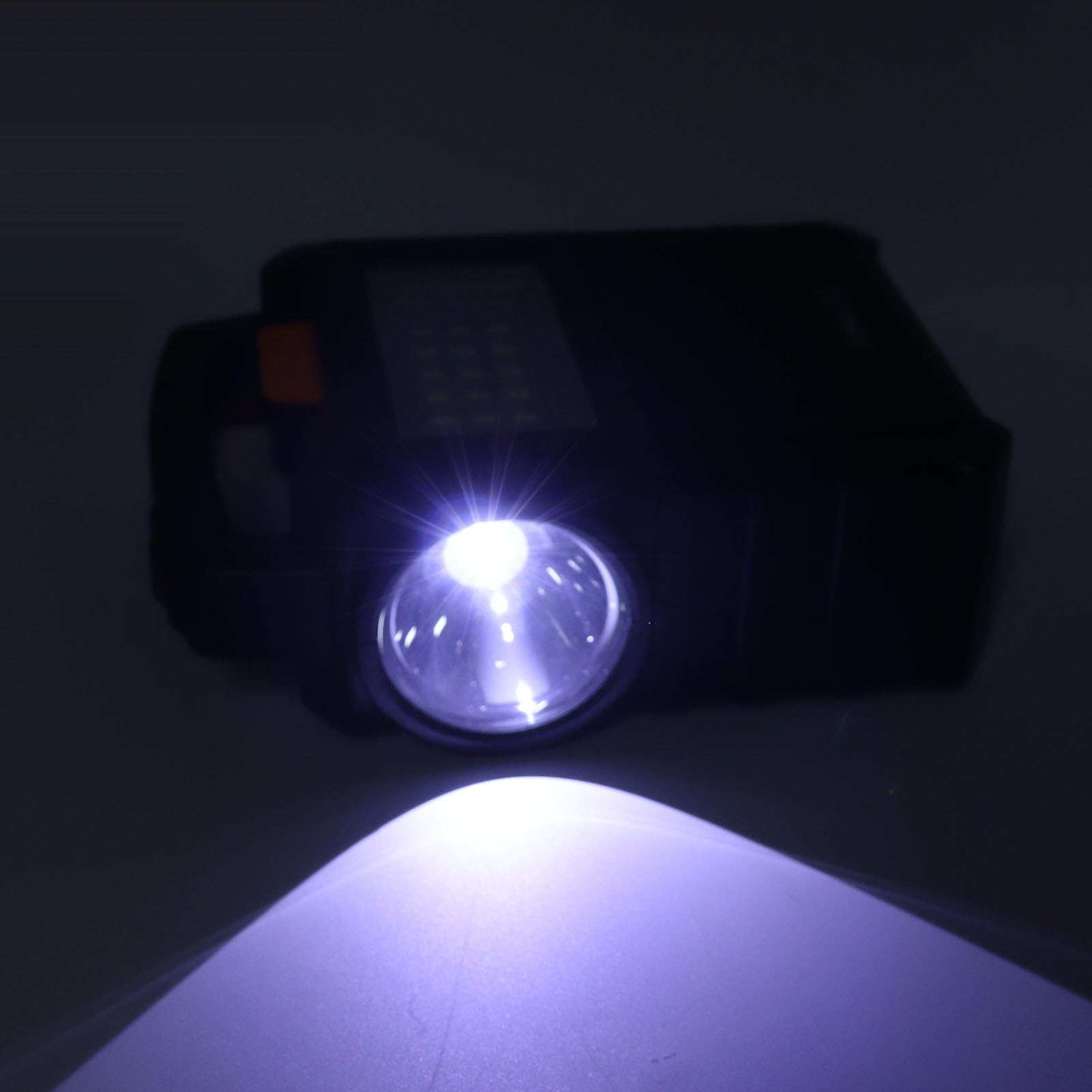 Generador Solar Portátil para Camping Aire Libre Energía Solar Emergencias Aventuras Exterior Batería Integrada Luz Crítica