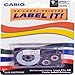 Casio XR9-WES 9mm Printer Tape for CWL-300 (Black-On-White)