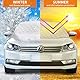 Sonnenschutz Auto Frontscheibe 2 in 1 – Frontscheibenabdeckung Sommer & Winter, Faltbare Windschutzscheiben Abdeckung gegen Schnee EIS Frost UV-Strahlen Staub, Wasserdicht für Auto SUV PKW (B)
