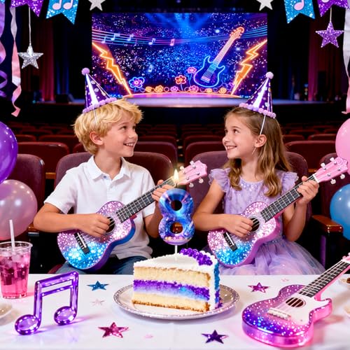 Image of Blue Number 4 Birthday Candles, Cartoon Themed Cake Toppers for Boys Girls Cake Decorations, Birthday Decorations Party Supplies, Number Candles for Party Decor
