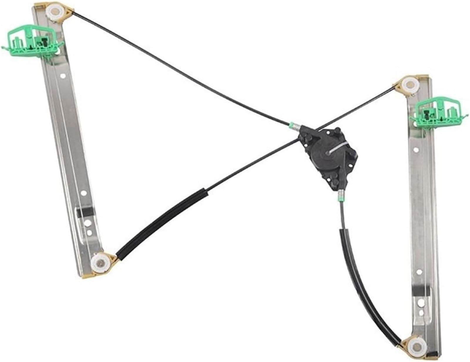 Snnaepto Rear Driver Side Window Regulator for Ford for Fiesta Van 2003-2008 Passenger Side Front Right Power Window Regulator Kit