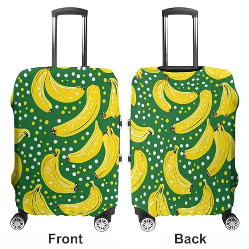 Banana Luggage Cover Suitcase Protector Travel Baggage Covers for Men Women L3