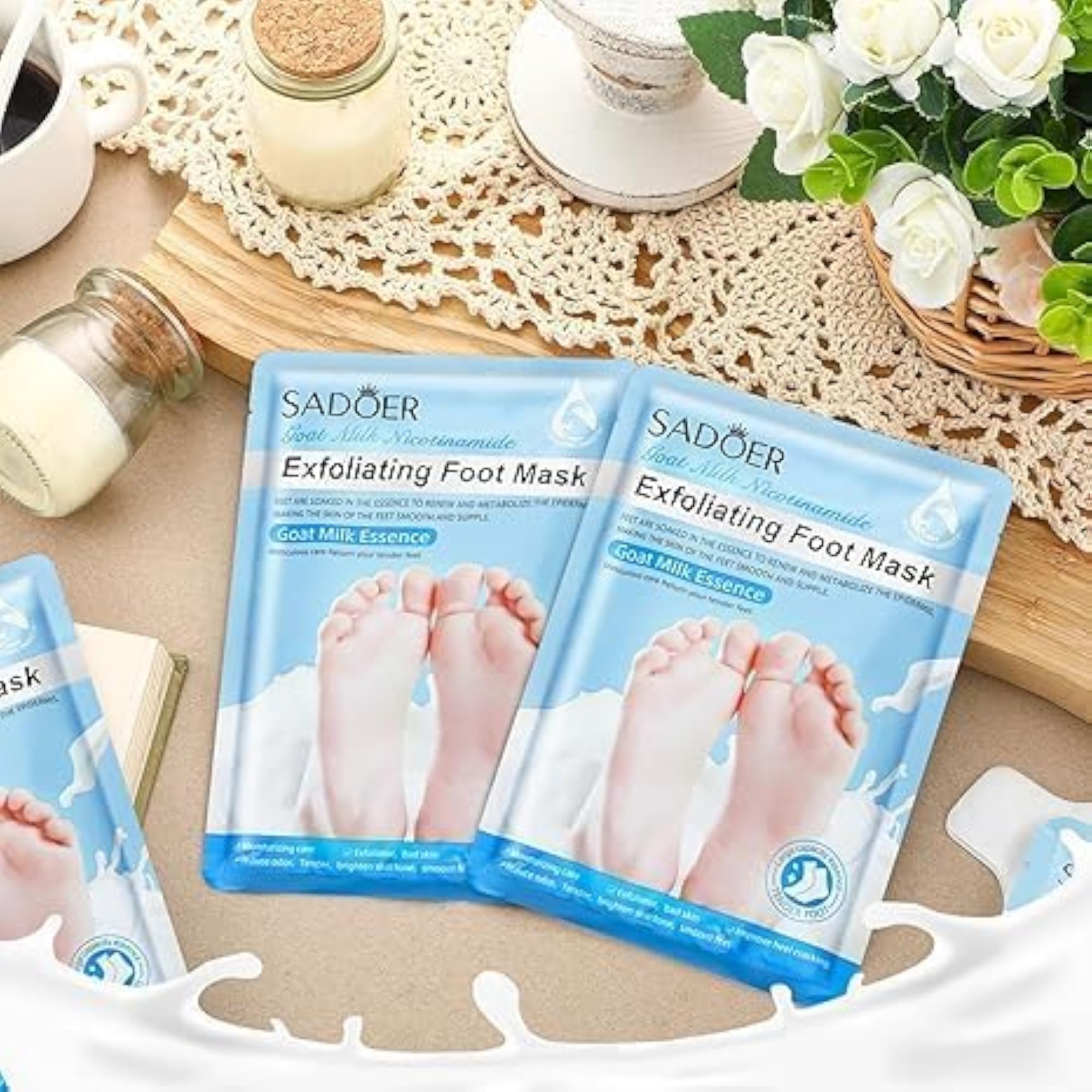Foot Peeling Mask For Dead Skin Removal, Exfoliating Treatment