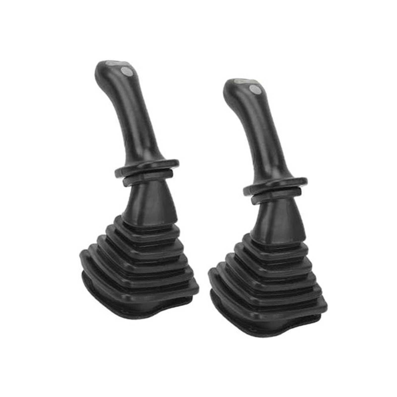 3 Button Excavator Joystick Handles, Black ABS Aluminum Alloy, Enhanced Ergonomics with 6 Pin Buttons, Seamless Integration, for DH DX150 215 225 300 3709C [Video Game] digger joystick control