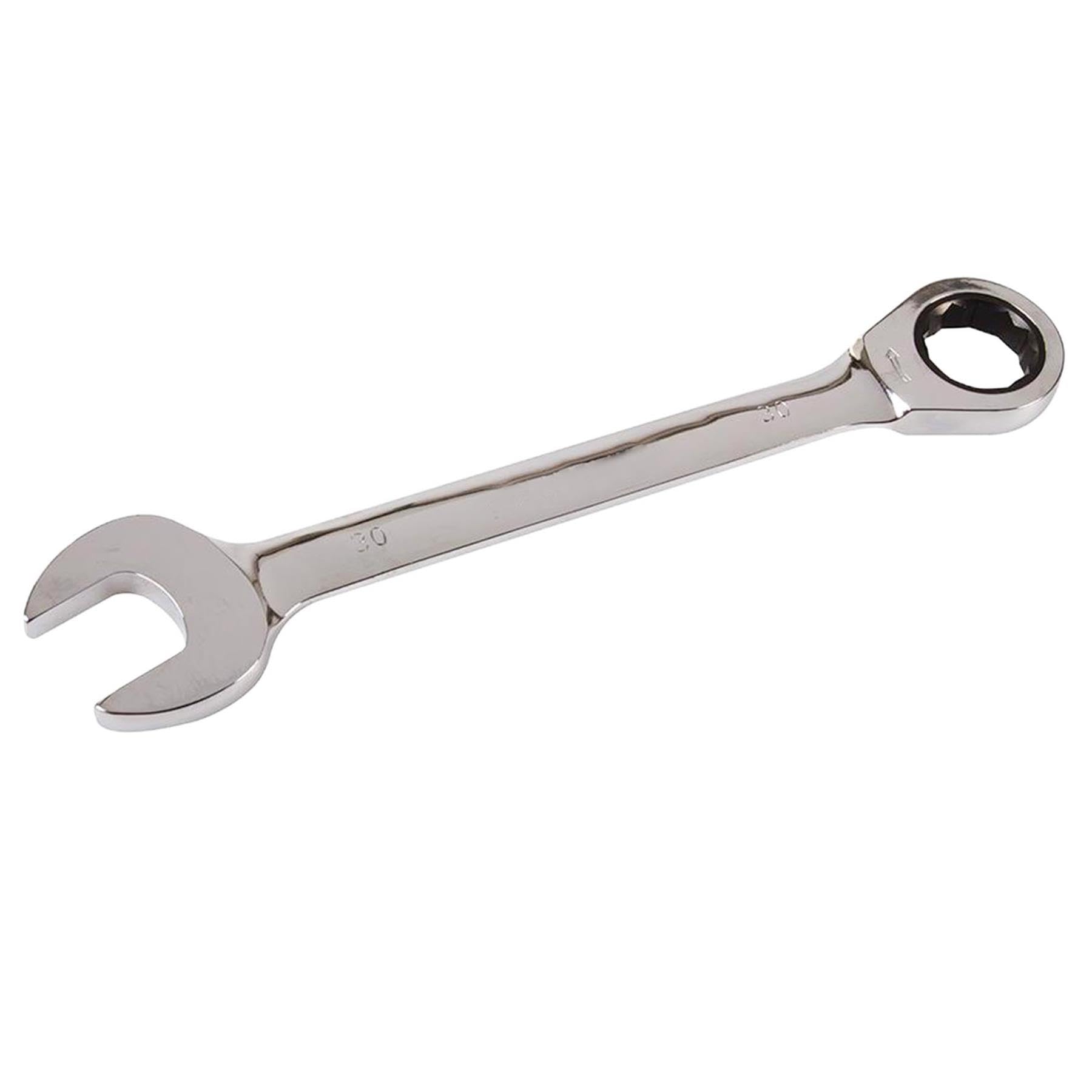 Dapetz® Fixed Head Ratchet Spanner 30mm Professional Chrome Vanadium Steel Forged Combination Wrench Combination Spanner