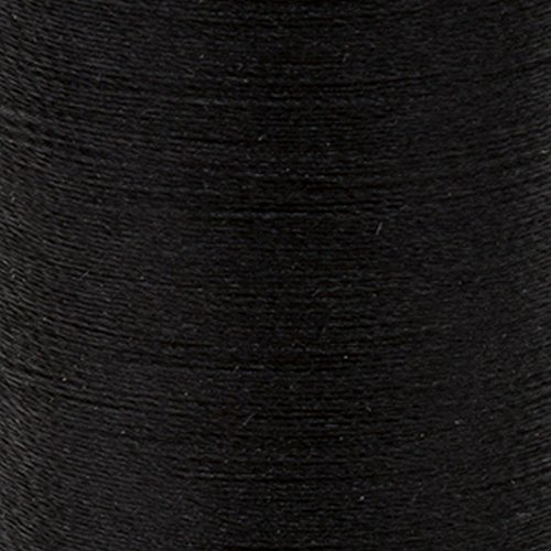 Hilo para bordar trilobal poliéster 600 yd 3 unidades negro miniatura 2