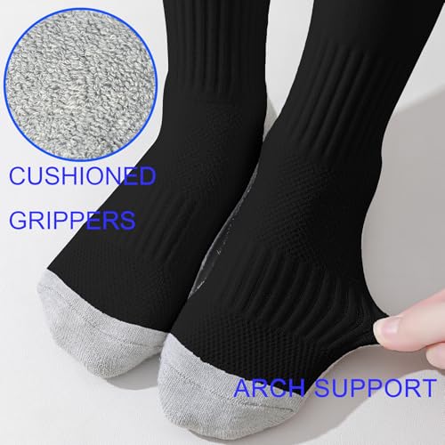 Kids Grip Soccer Socks Boys Knee High Socks Girls Soccer Non Slip Sock Football Baseball Sports Youth3