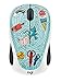 Price comparison product image Logitech M238 Wireless Mouse, Design Doodle Collection, 2.4GHz with USB Receiver, 1000 DPI Optical Tracking, 12-Month Battery Life, PC / Mac / Laptop - Bae Bee Blue