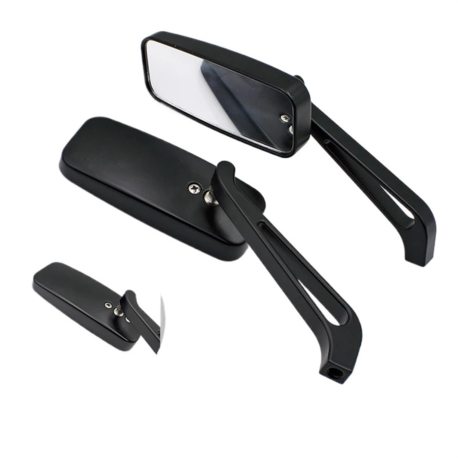 Retroviseur Embouts de Guidon Rétroviseur Latéral De Guidon De Moto Universel pour Rétroviseur De Guidon De Vélo De Moto Rétroviseurs de Moto
