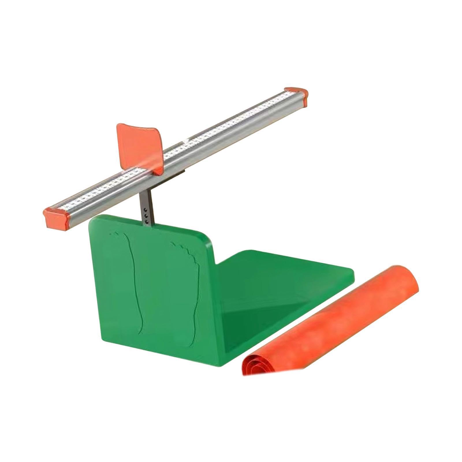 Tester per legamenti con Per scala chiara Dispositivo di valutazione della flessibilità Sit And Reach Gli esperti di fitness testano leggermente la punta delle dita