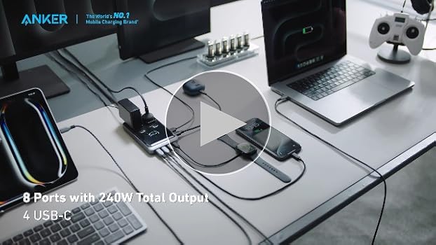 Amazon.com: Anker Prime Charging Station, 240W 8-in-1 USB-C
