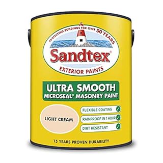 Sandtex Retail Ultra Smooth Masonry Light Cream 5 L
