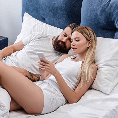 SORMAG Duvet Cover King Size 3 Piece, 100% Washed Cotton, 800 Thread Count Solid Color and Ultra Soft with Zipper Closure, Corner Ties, Simple Bedding Style, White - Thumbnail 2