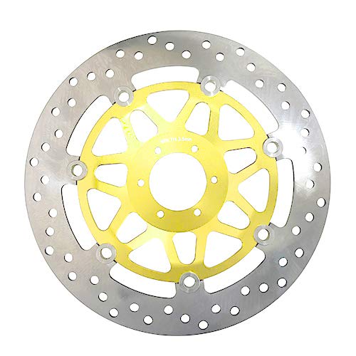 PFP バイク ブレーキ フロントディスクローター 右 ゴールド CB400SF/SB