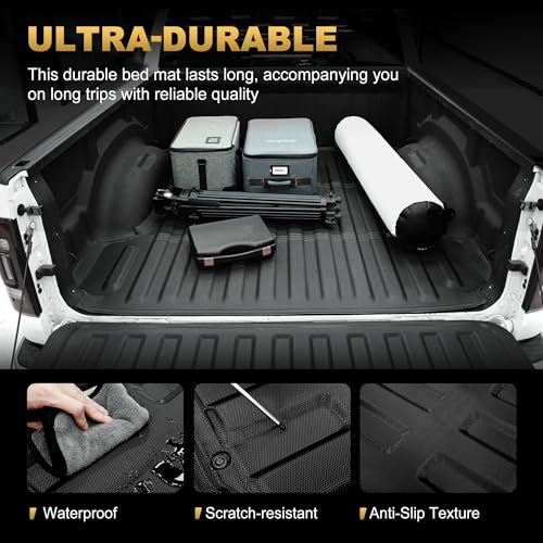 Image of 5.5FT Truck Bed Mat and Tailgate Liner Fit for 2015-2026 Ford F150 5.5ft