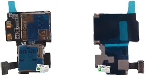 FONFON SIM Scheda Card Holder Supporto vassoio del lettore Slot Flex cable per Samsung Galaxy Value Edition I9515 FONFON SIM Scheda Card Holder Supporto vassoio del lettore Slot Flex cable per Samsung Galaxy Value Edition I9515