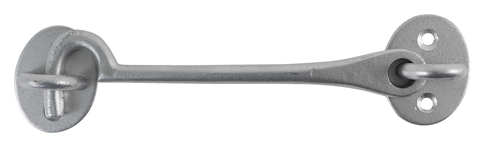 City Deco Centre 37 CAST Cabin Hook Heavier Duty Than Wire Cabin Hooks (6", GALV)