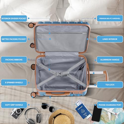 Flight Knight Carry On Suitcase 22x14x9 の商品画像 6