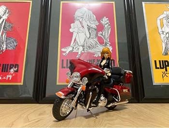 Amazon | 峰不二子 フィギュア ハーレー ダビッドソン 赤 ルパン三世