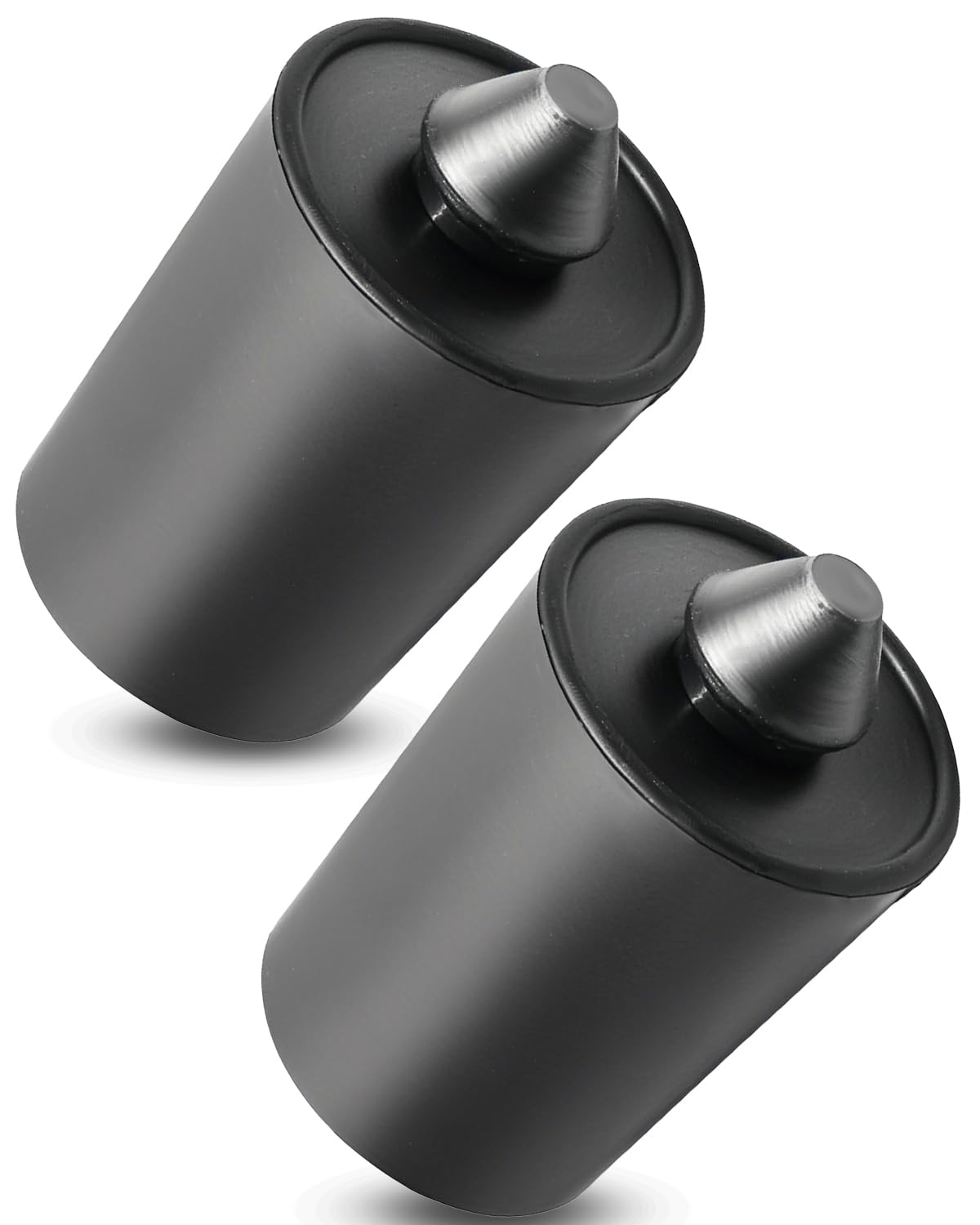 2Pcs Liftgate Bumper Stop Compatible with GMC Cadillac Chevrolet 2015-2024, Rubber Rear Tailgate Bumper Block Replace 84655838 22826589, Black