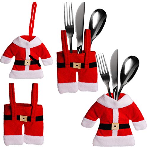 alles-meine.de GmbH 4 Stück kleine Taschen - Weihnachtsmannhose &...