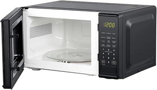 Miniatura 3 de Mainstays - Horno microondas para encimera de 0.7 pies, 700 vatios, negro (negro)