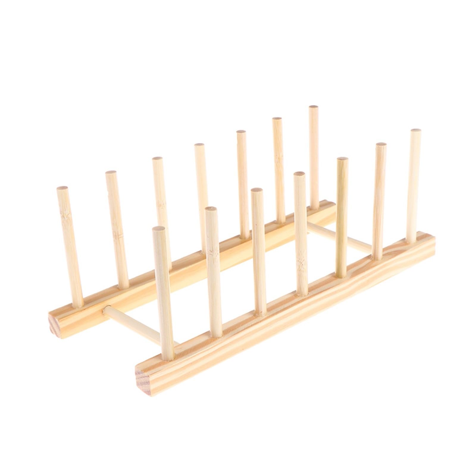 YUPLIODSX Wooden Dish Rack Wooden Dish Drainer Rack