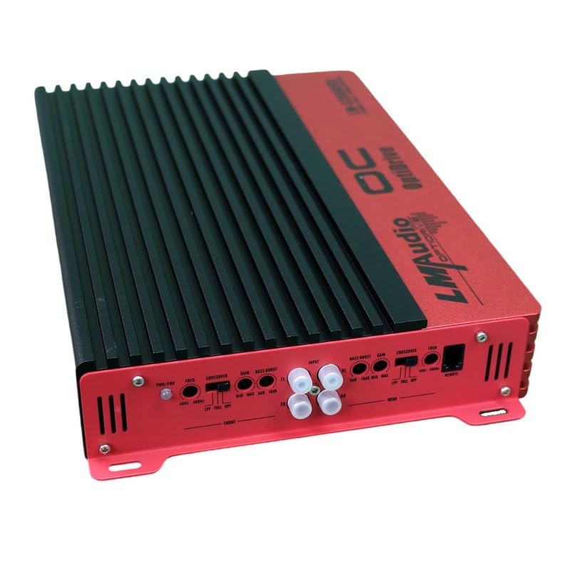 Image of Luna Morena LM-5300.4 Car Audio Amp 4 Channel Bridgeable Full Range Class D Amplifier 5300 Watts with Dual Switchable Crossovers