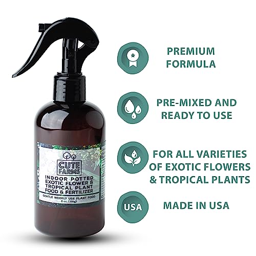 Fertilizante líquido para plantas tropicales en maceta, 2 botellas 8 oz miniatura 3