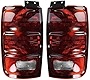 EPIC LIGHTING Rear Brake Tail Lights Lens and Housing Assembly Replacement for Ford 1997-2002 ExpeditIon [ FO2800119 FO2801119 F75Z13405AC F75Z13404AC ] Left + Right Side Pair