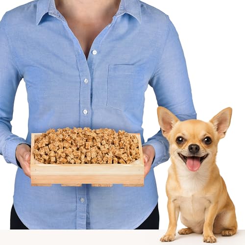 Cubes d'entraînement pour chien à la dinde - 1 kg (environ 1400 pièces) - Friandises naturelles séchées pour chien - Hypoallergénique et riche en protéines - Idéal pour l'entraînement et la récompense