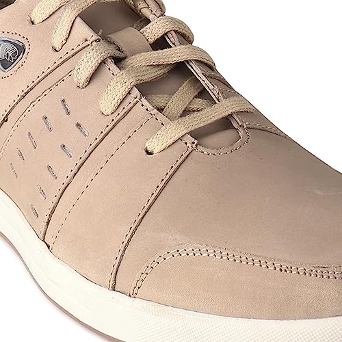 Image of Red Chief Brown Leather Formal Derby Shoes for Men | RC3889