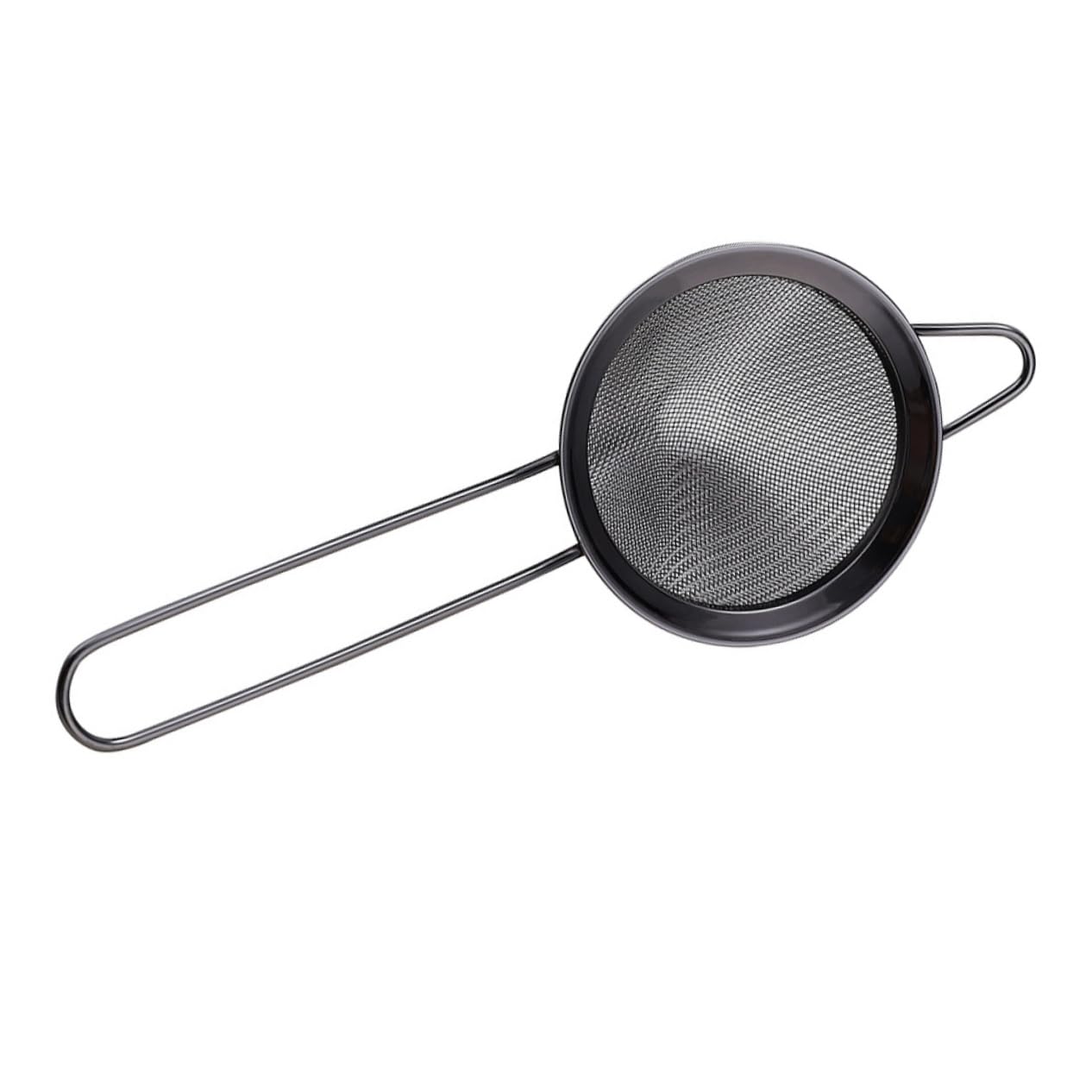 Cabilock Beverage Filter Triangle Drainer Ice Strainer Polished Surface Cocktails Residue Filter