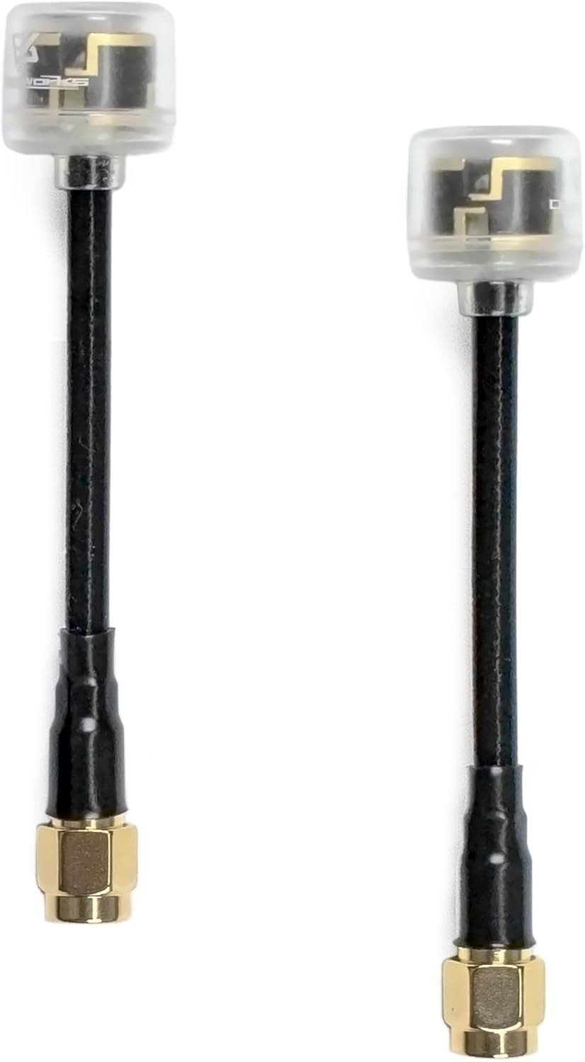 2pcs FPV Antenna SMA RHCP 80MM 5.8GHz 2.5Dbi for FPV Racing Drone