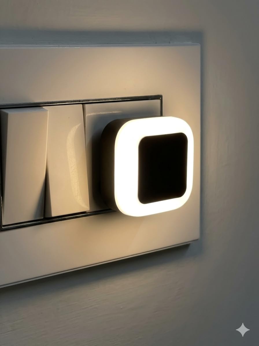 Smart Night Lights - Automatic On/Off, Energy Saving -2 Smart Night Lights - Automatic On/Off, Energy Saving -2