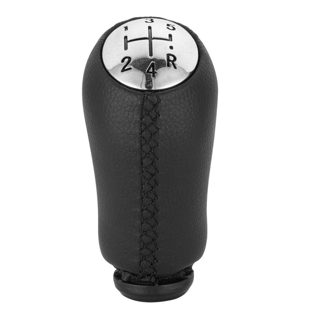 YDXHERTA for Renault for Megane for Laguna Clio II III 2 3 MK2 MK3 5 Speed Car Gear Shift Knob Stick Head Handball Car Gear Shift Lever Handle Spare Parts(Black)