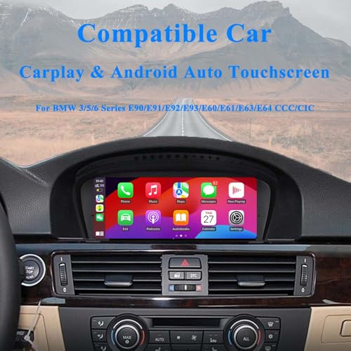 Android 12 Touchscreen 8.8'' para BMW Series 3/5/6 miniatura 3