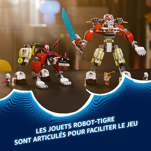 Lego Dreamzzz Robot tigre De Cooper Et Bolide De Zero 71497 Lego La Boite - vue 8