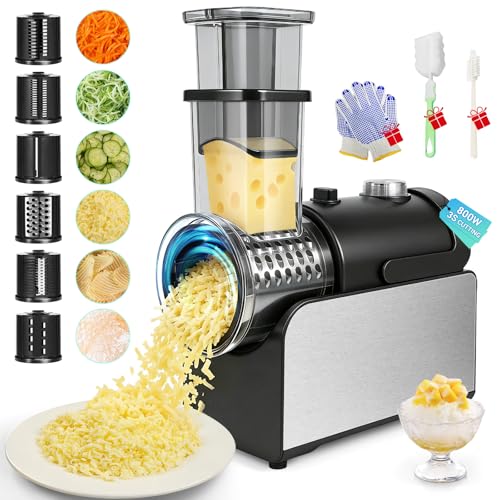 Vojpgjp 800W Electric Cheese Grater