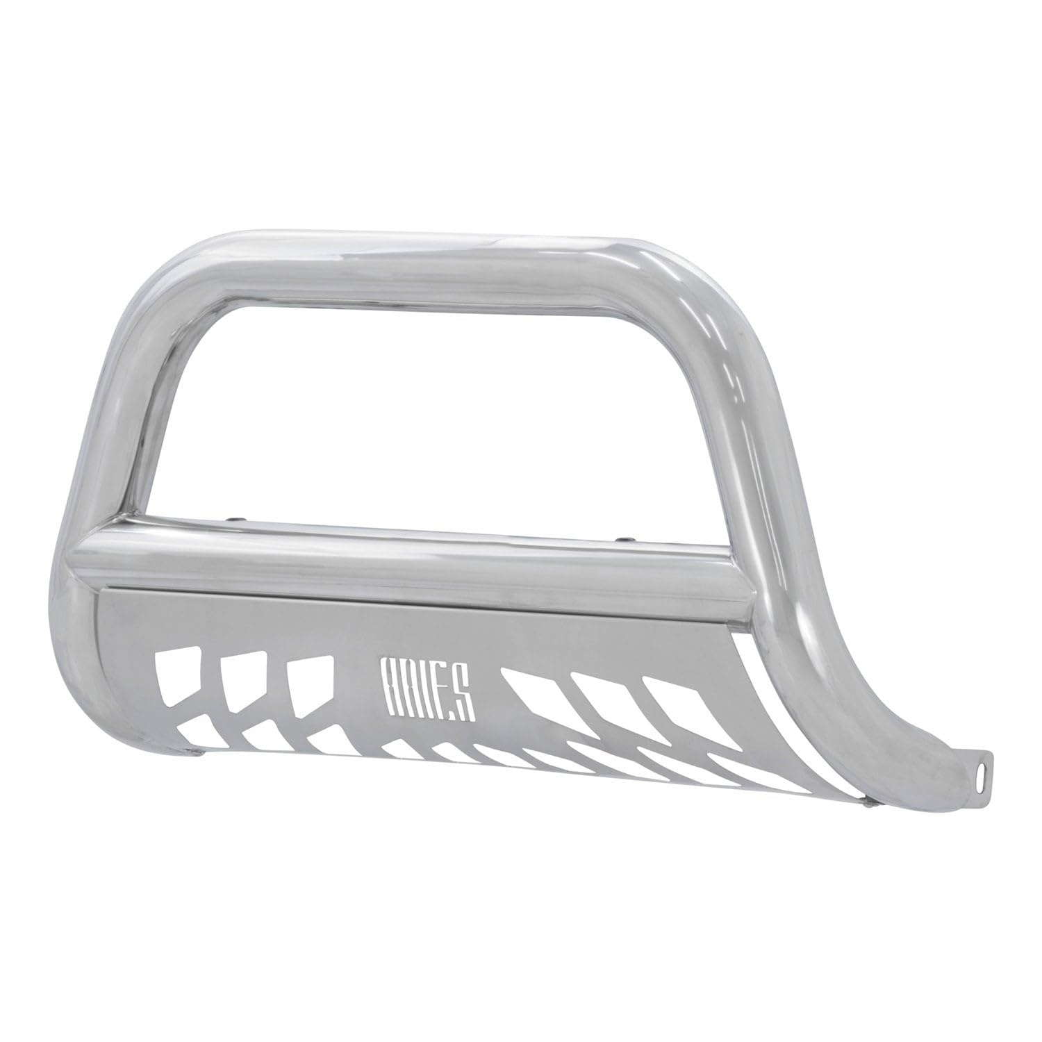 ARIES 35-3007 3-Inch Polished Stainless Steel Bull Bar, No-Drill, Select Ford Expedition, F-150, Lincoln Mark LT