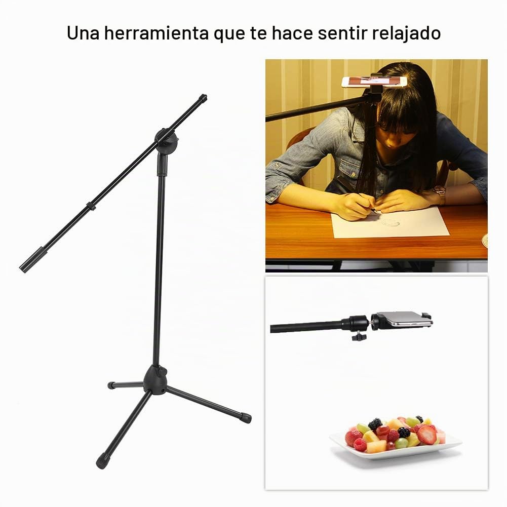 Trípode Para Teléfono Inteligente Soporte De Piso Soporte De Fotografía Ajustable Para Grabación De Video Vlogging Show En Vivo