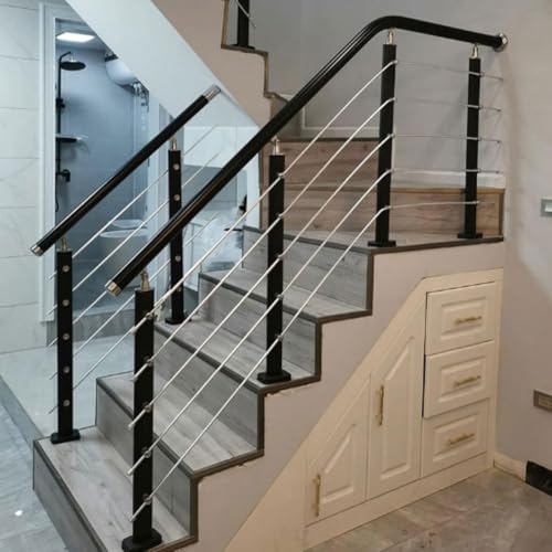 Garde-corps pour escaliers et terrasses intérieures ou extérieures