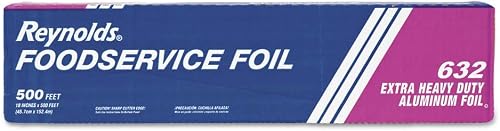 Reynolds 632 Extra Heavy Duty Aluminum Foil Roll 18"x500'