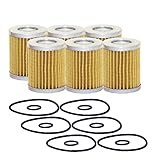 Wix Engine Motor Oil Filter Set Cartridge Lube Metal Canister 6 Pieces For Arctic Cat 250 2x4
