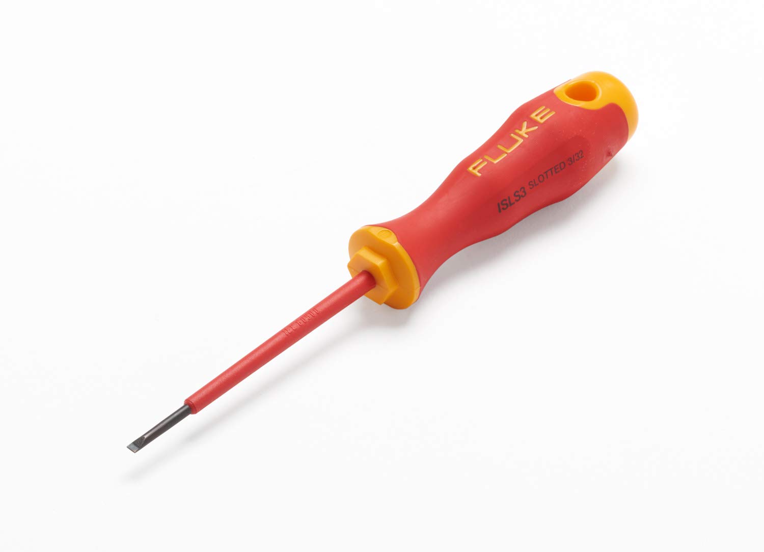Fluke Insulated Slotted Screwdriver 1/4, 5 INCH, 1000V