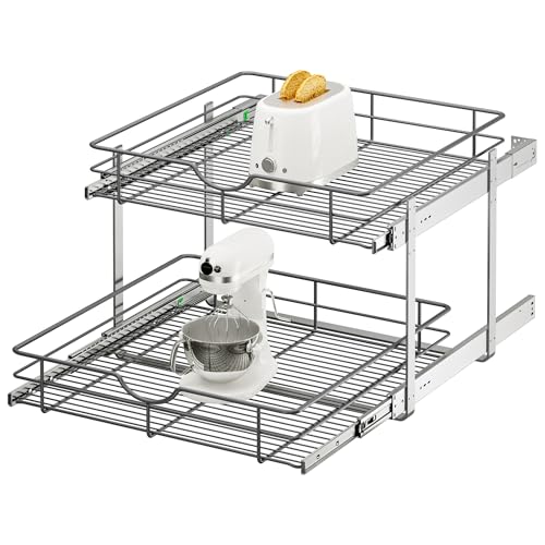 23" Two-Tier Soft-Close Pullout Organizer