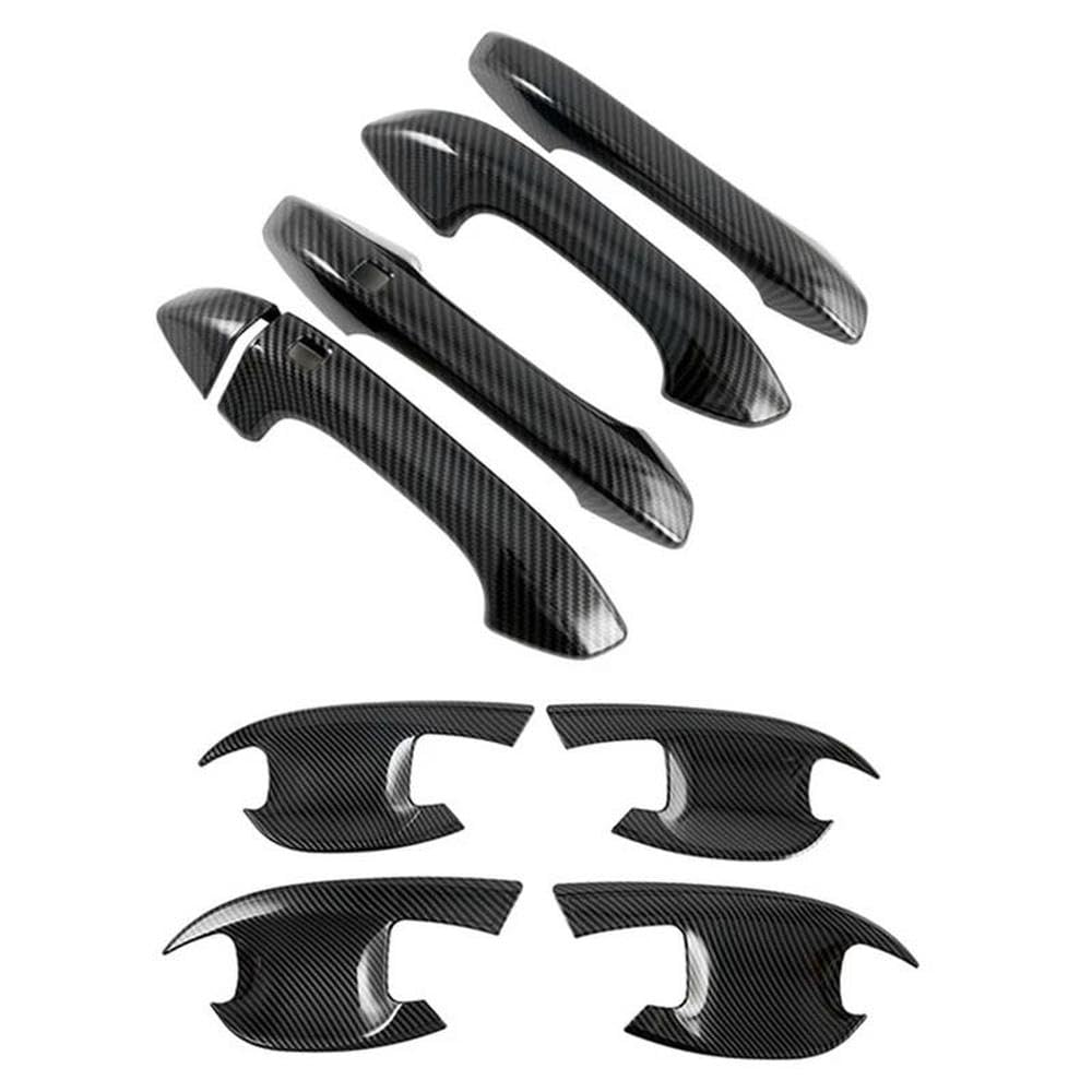 SXQPOCAR 1 Set Door Handle Cover+Door Bowl Cover for Kia K5 Optima DL3 2020 2021 2022 Replacement Parts