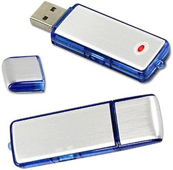 Asleesha Spy Recorder USB 8GB Memory Pen Drive SPY Rechargeable Voice Recorder | Audio Voice Recorder Device