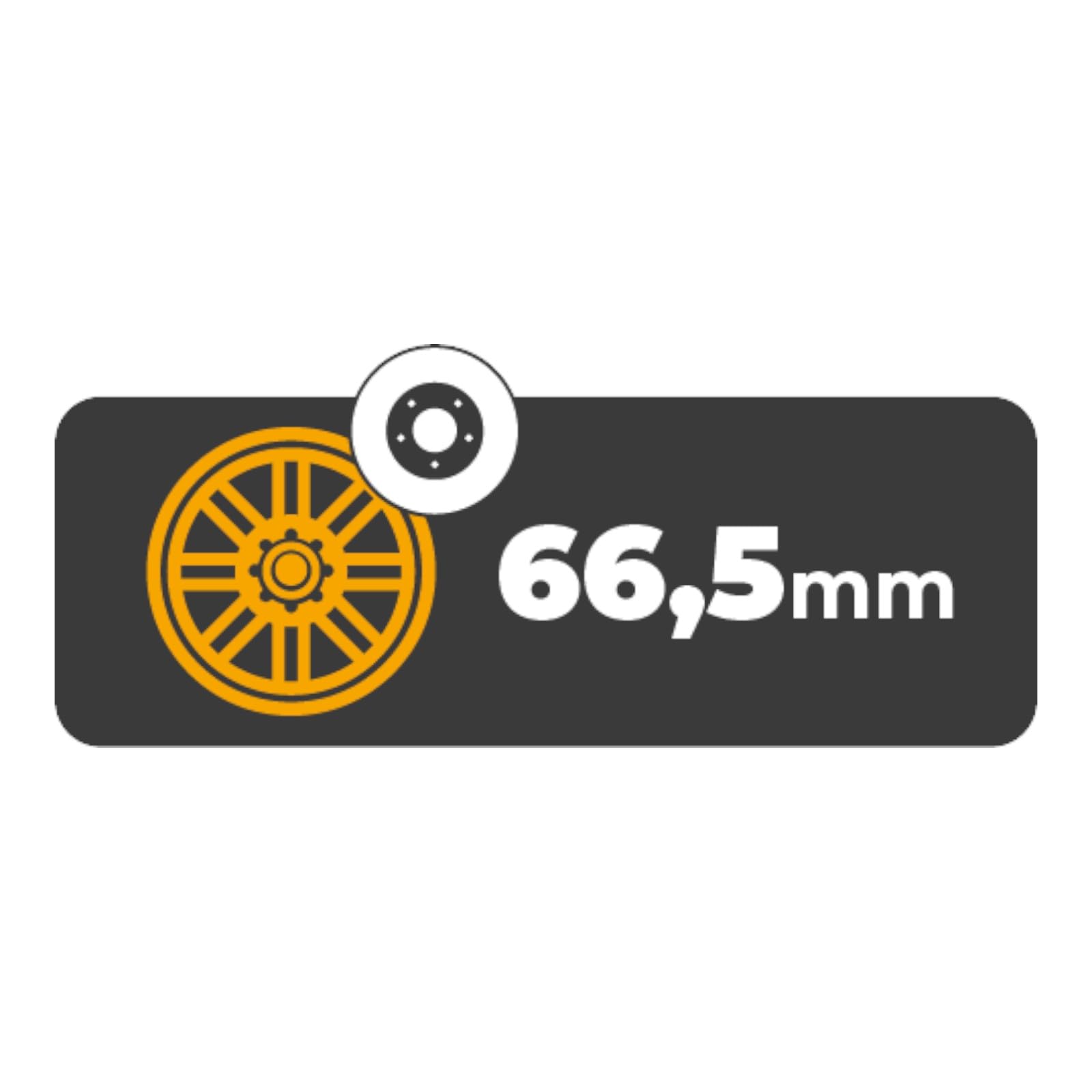 UNITRAILER Cerchio in Acciaio Nero 5.5Jx13 H2 5x112 ET30 per Rimorchi Pesanti, Portata Rinforzata 900 kg, Cerchione da 13 Pollici per Camper, Macchine Agricole e Rimorchio Cantiere